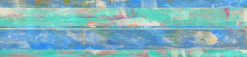 Shoreham III – 26" x 112" – Acrylic with glass microspheres on canvas – SOLD