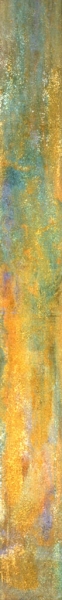 Over and Under – 104" x 11" – Acrylic with glass microspheres on canvas – SOLD