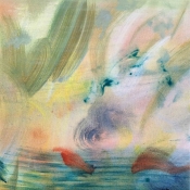 Rite of Spring III - 12" x  12" - Acrylic on canvas - SOLD
