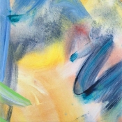 Rite of Spring I - 12" x  12" - Acrylic on canvas - $975