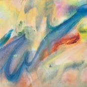 Rite of Spring V - 12" x  12" - Acrylic on canvas - SOLD
