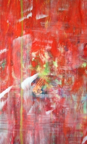 Astonished – 58" x 36" – Acrylic with glass microspheres on canvas – $5,000