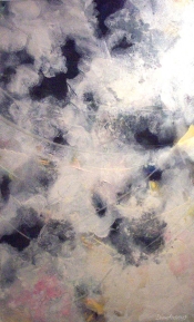 Coastal Bliss – 58" x 36" – Acrylic with glass microspheres on canvas – $5,000