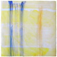 <strong>Summer II</strong> – Acrylic on archival paper – 18" x 18" – Framed in white 20" x 20" – $1,800