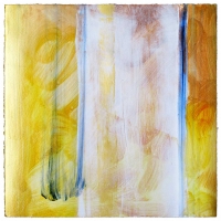 Summer IV – 18" x 18" – Acrylic on archival paper – Framed in white 20" x 20" – $1,800