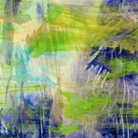 I knew all along – 12" x 12" – Acrylic with glass microspheres on canvas – $975