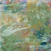 sleep tight – 12" x 12" – Acrylic with glass microspheres on canvas – $975