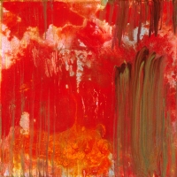 you know two heads are better than one – 12" x 12" – Acrylic with glass microspheres on canvas – SOLD