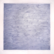 Presence 10 – 68" x 68" – Acrylic on canvas with nylon filament and tacks