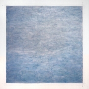Presence 14 – 68" x 68" – Acrylic on canvas with nylon filament and tacks